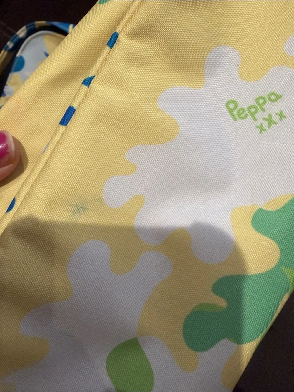 Hunter Kids Yellow & Blue Peppa Pig Rain Backpack